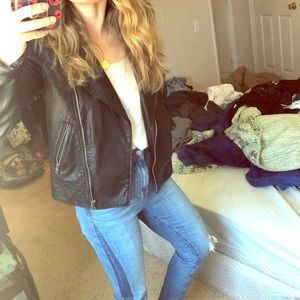 William Rast faux leather jacket